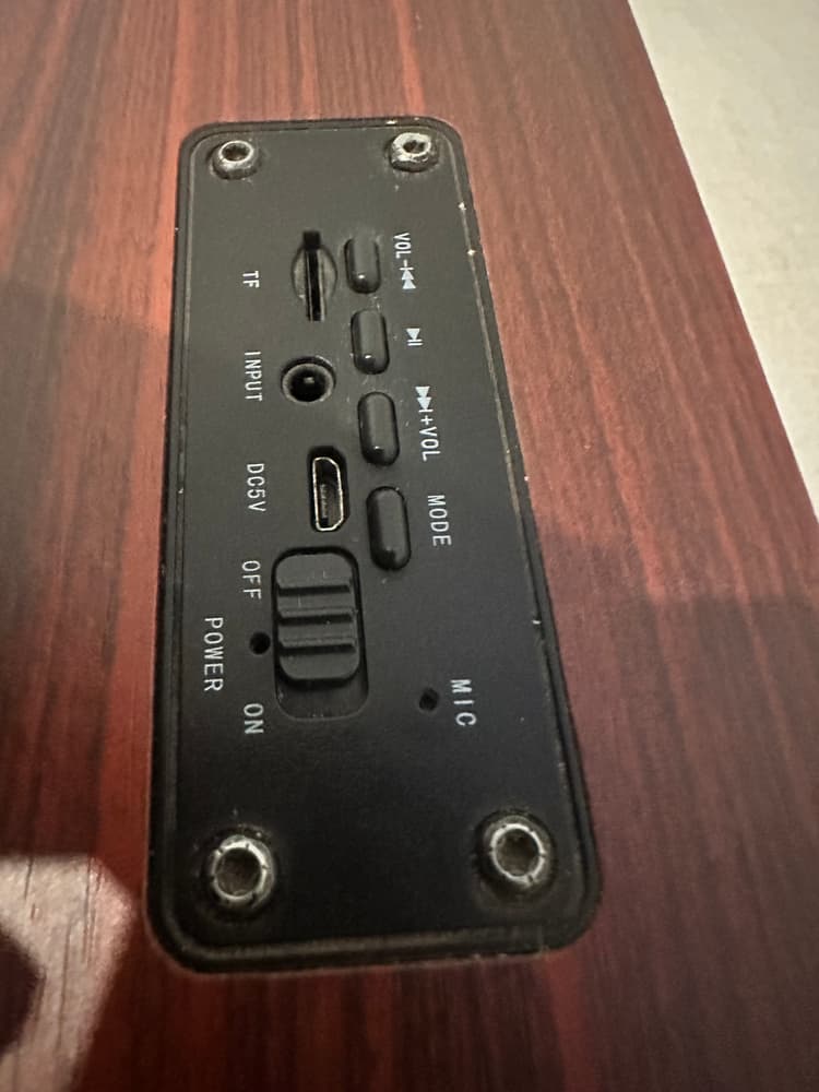 Parlante portátil inalámbrico